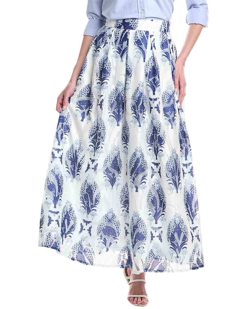 Gracia Pleated Lace Skirt