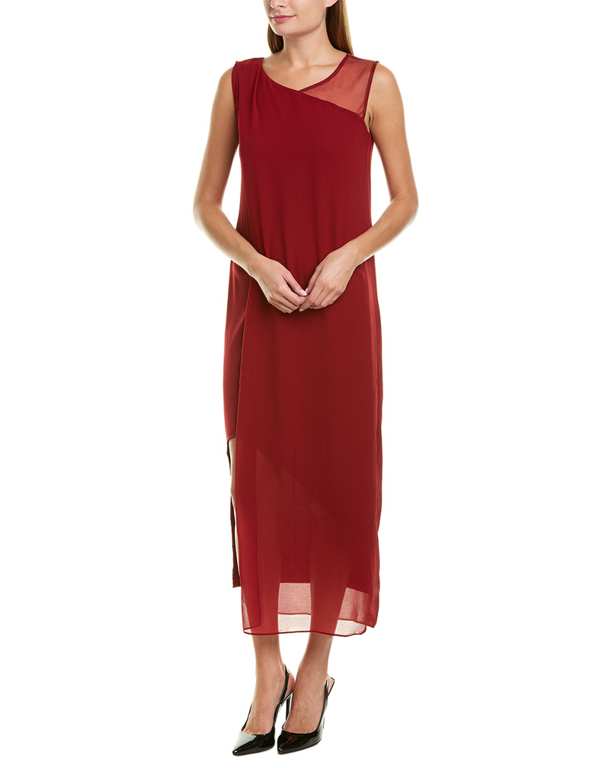 Image of Hone Year Silk-Blend Maxi Dress