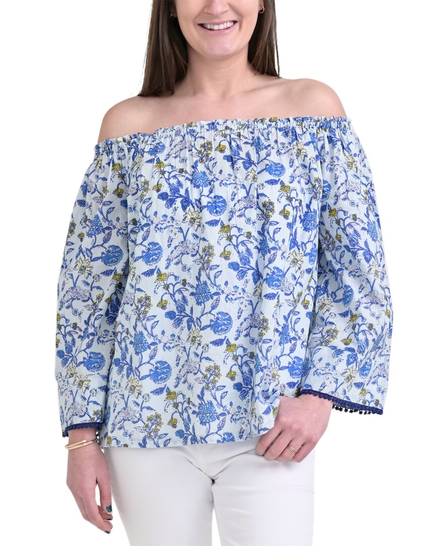 Shop Pomegranate Off The Shoulder Top