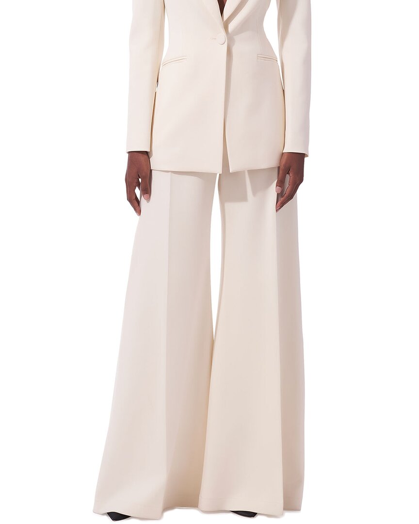 Carolina Herrera High-waist Wide Leg Wool-blend Pant