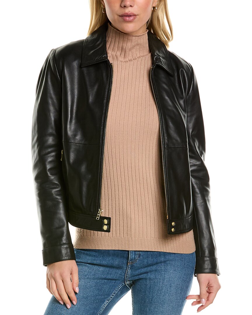 Cole Haan Leather Jacket - Jackets & Coats