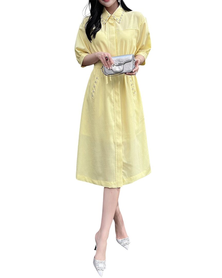 Burryco Dress In Yellow