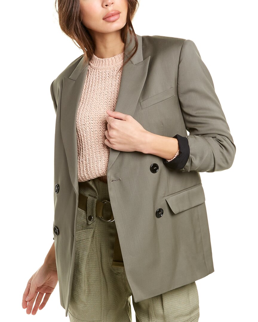 Image of IRO Carinia Wool-Blend Blazer