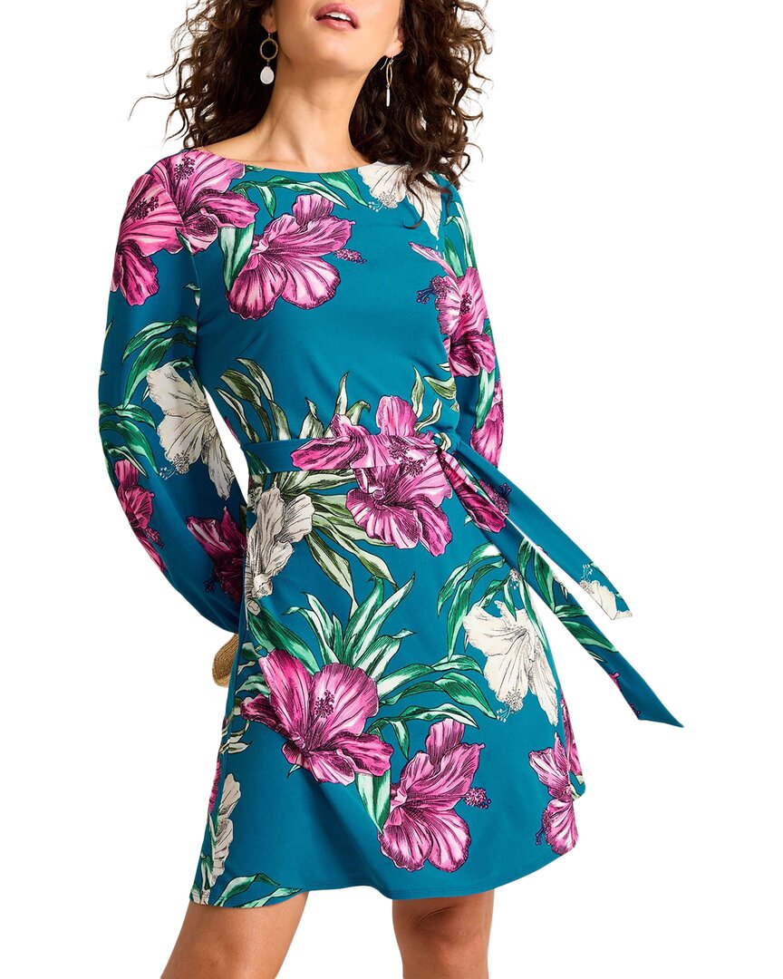Tommy Bahama Villa Garden Mini Dress In Blue