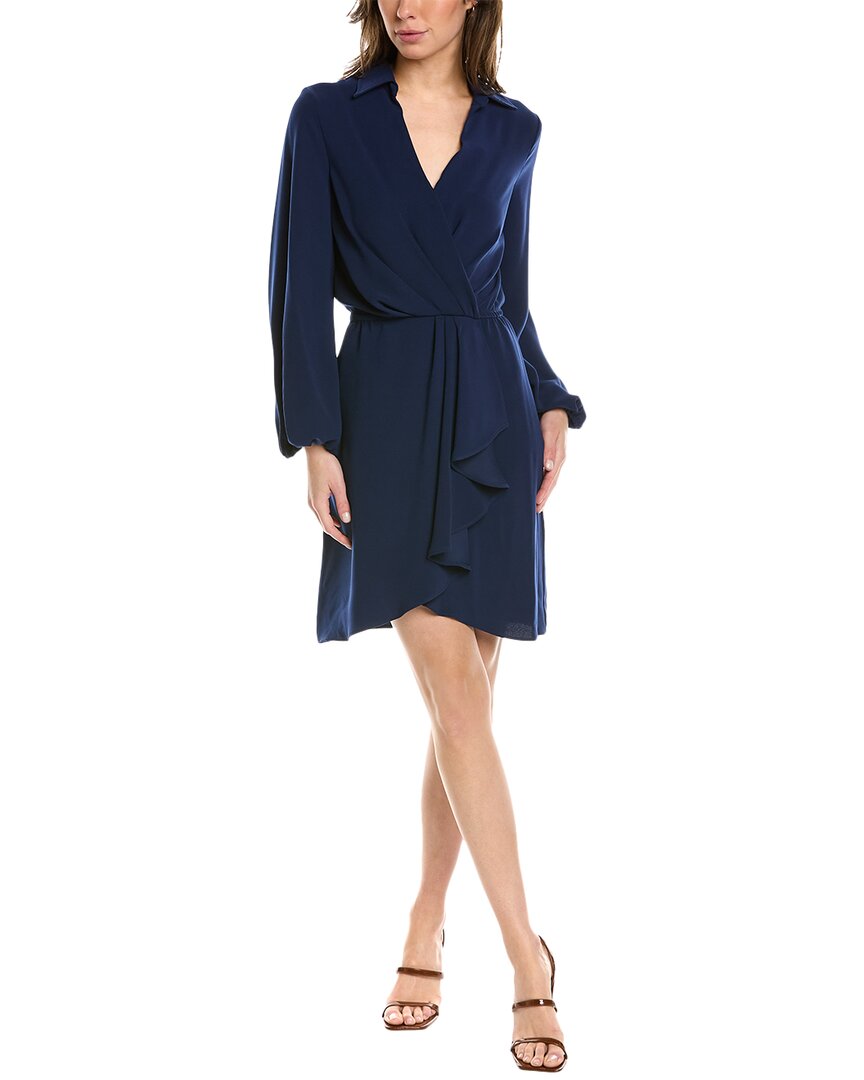 TRINA TURK TRINA TURK REVELRY FAUX WRAP DRESS