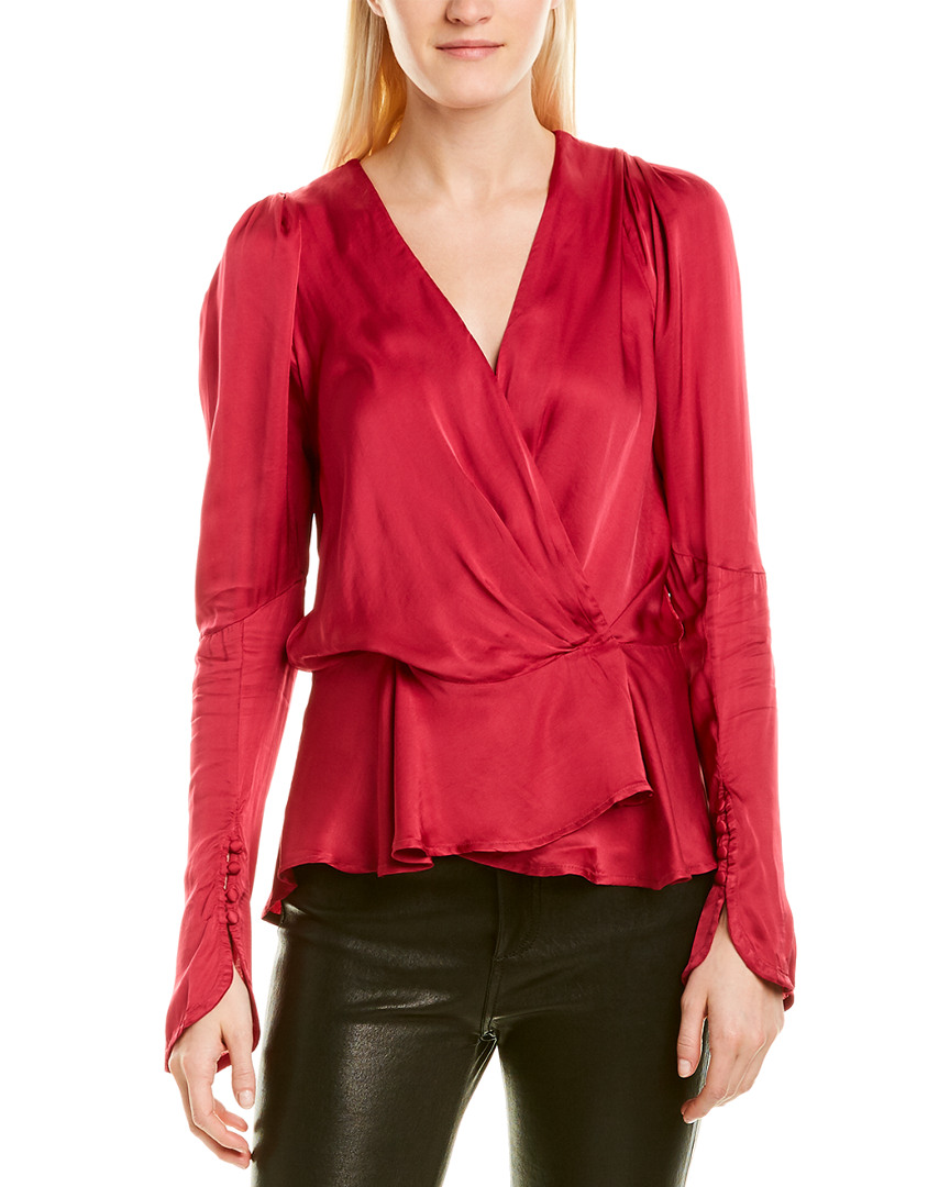 Image of Young Fabulous & Broke Wrap Top