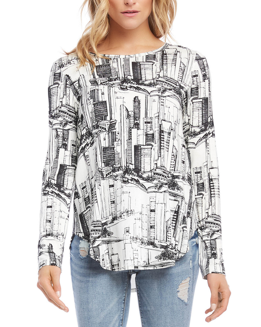 Image of Karen Kane Shirttail Top