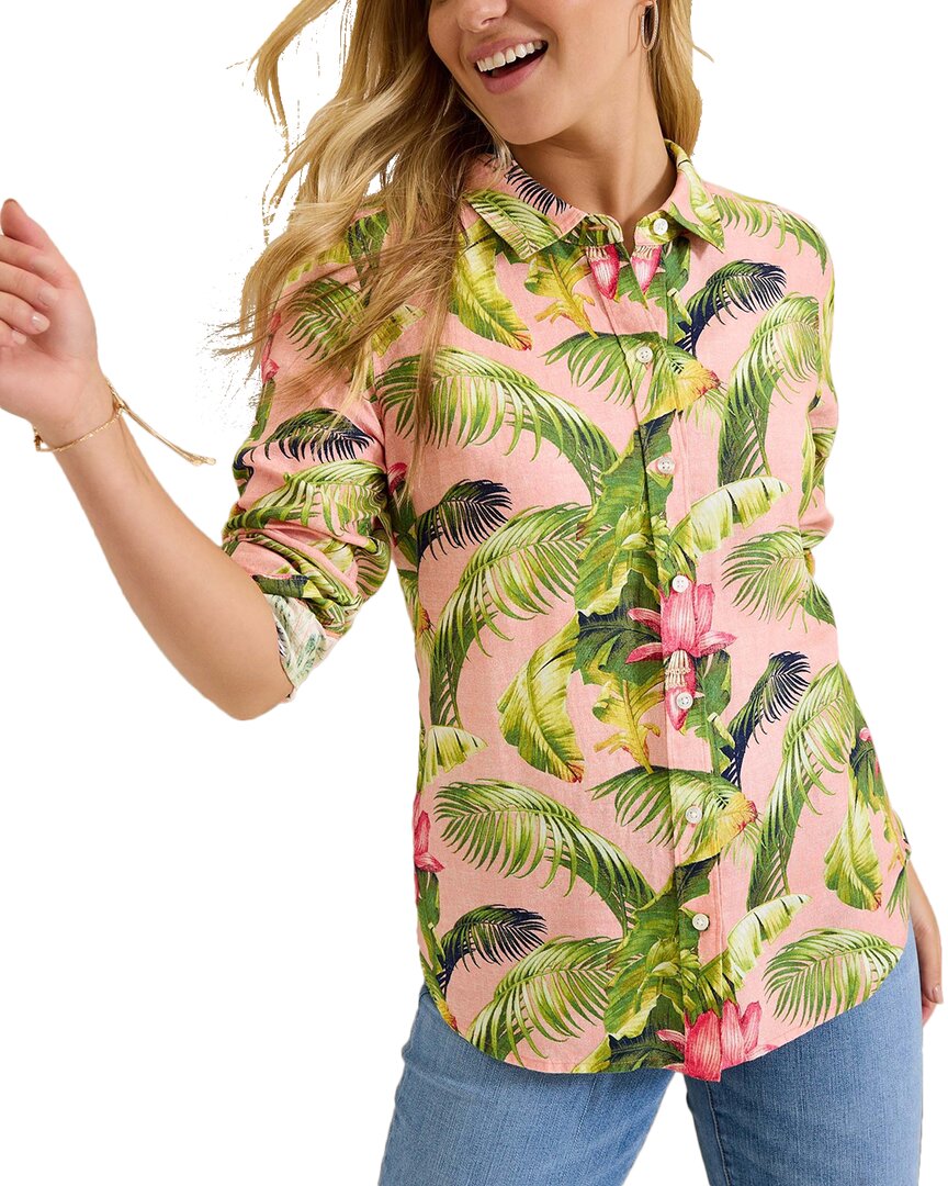 Tommy Bahama Frond Royal Linen Shirt
