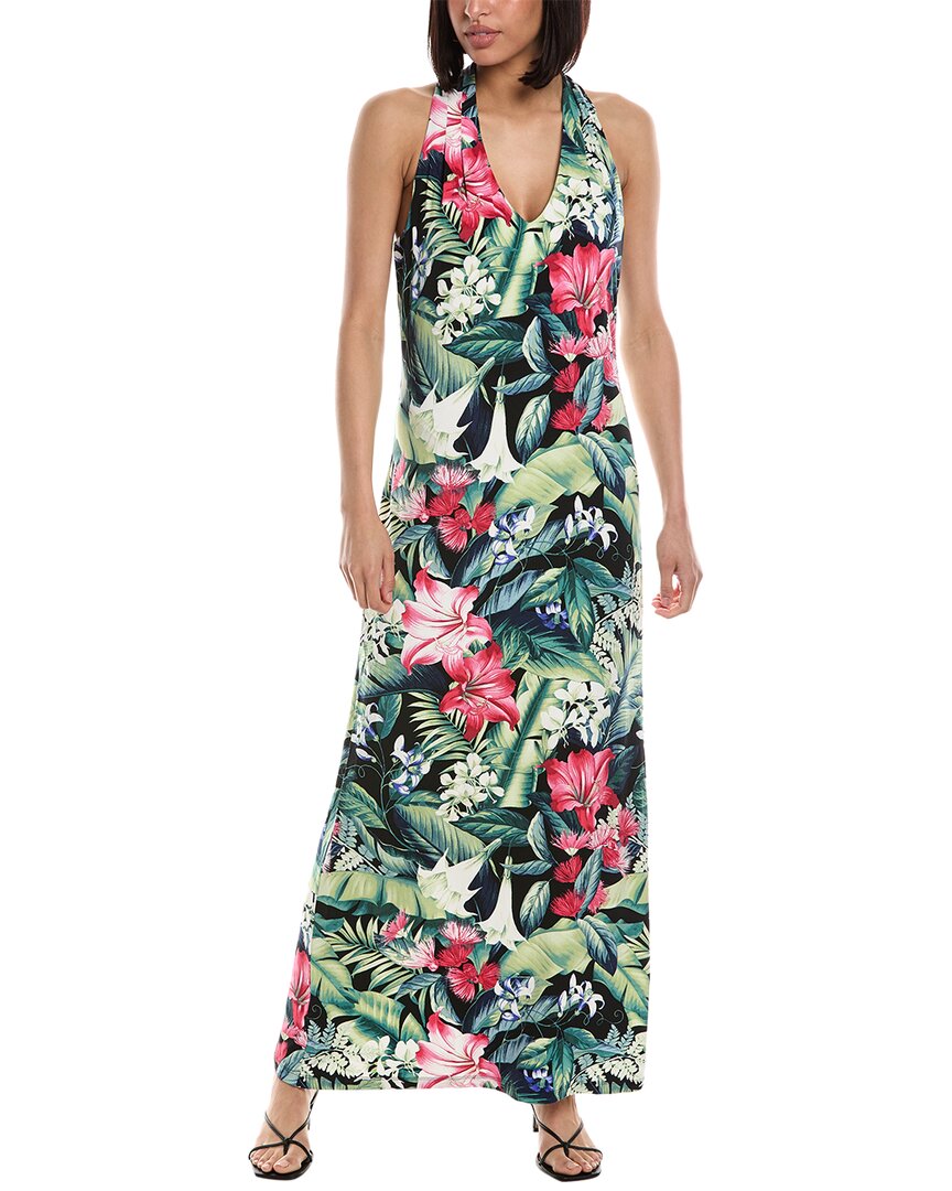 Tommy Bahama Celebration Tropical Maxi Dress In Green
