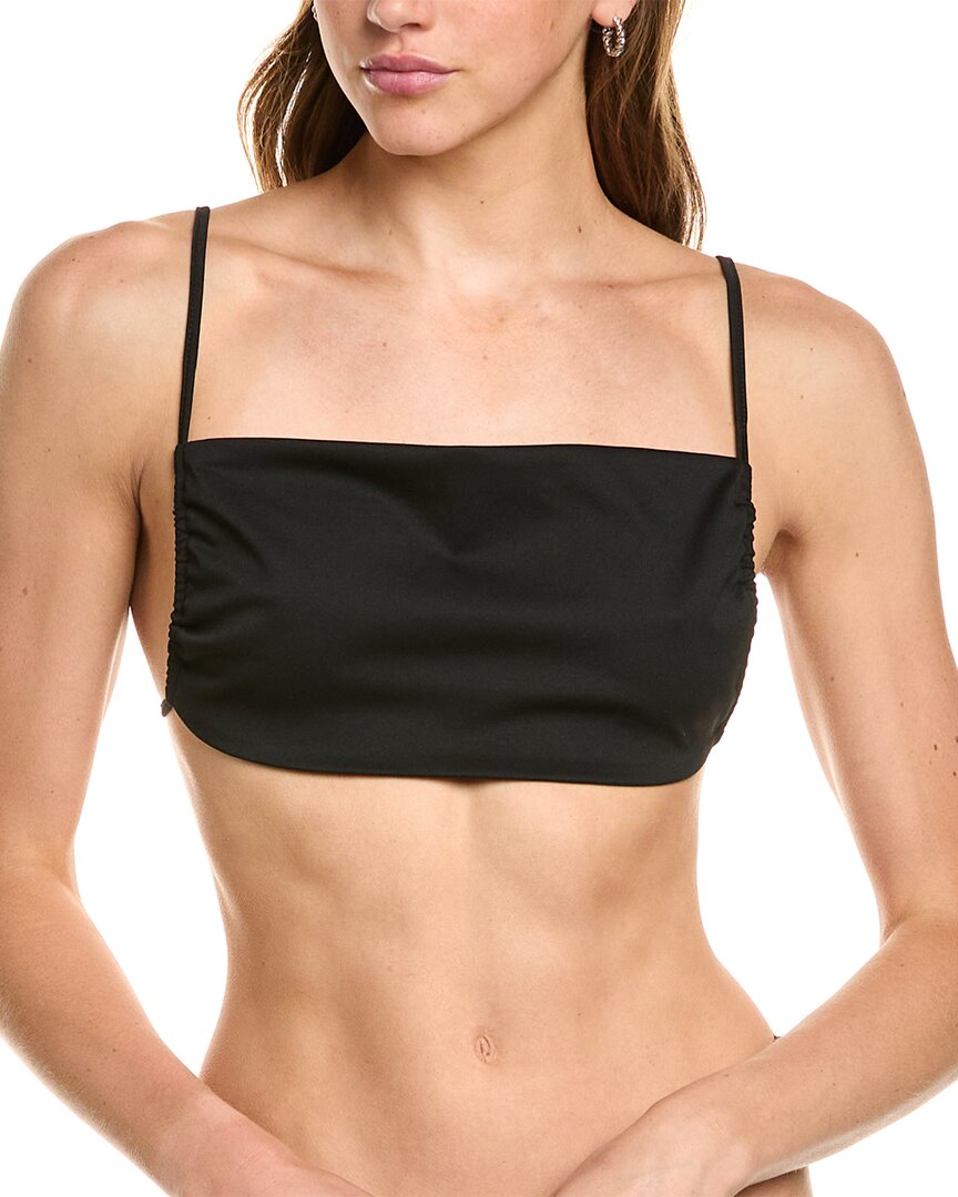 Weworewhat Ruched Bandeau Top