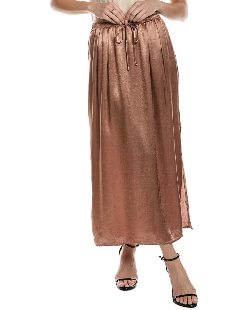 Bella Dahl Pleat Front Maxi Skirt