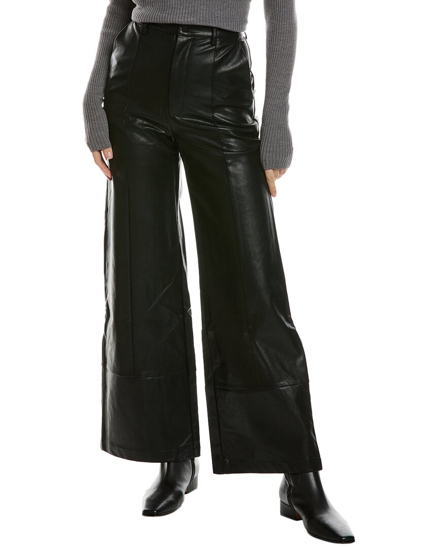 Bardot Marlowe Wide Leg Pant In Black
