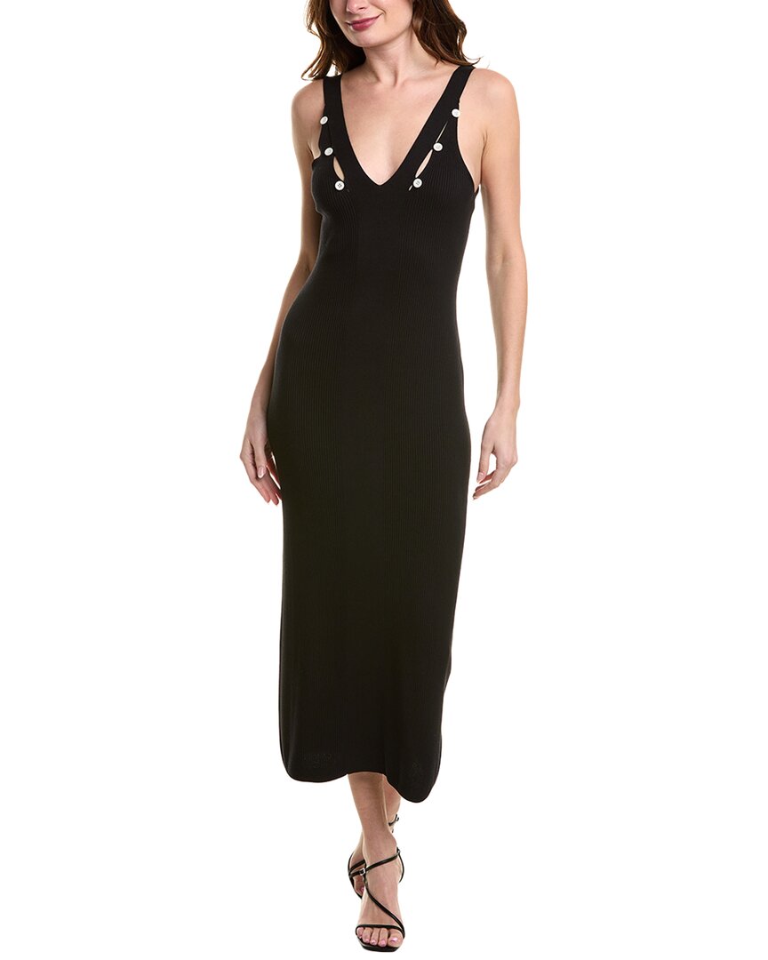 Shop Proenza Schouler White Label Hayden Maxi Dress In Black