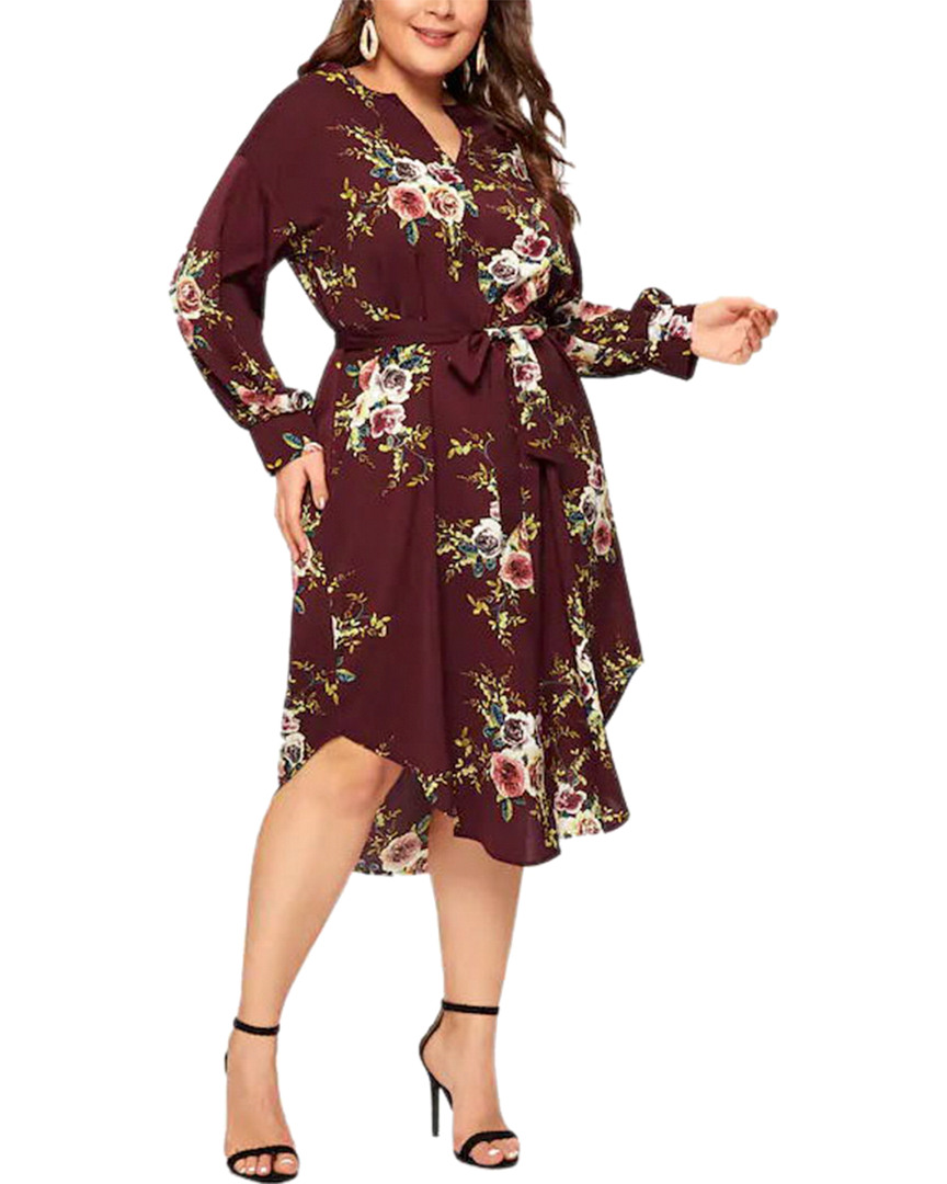 Image of Romanissa Plus Midi Dress