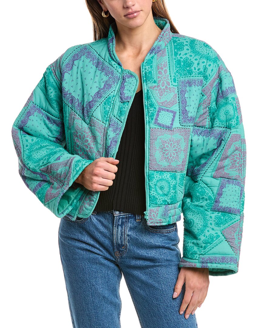 Ba&sh Macino Jacket In Green