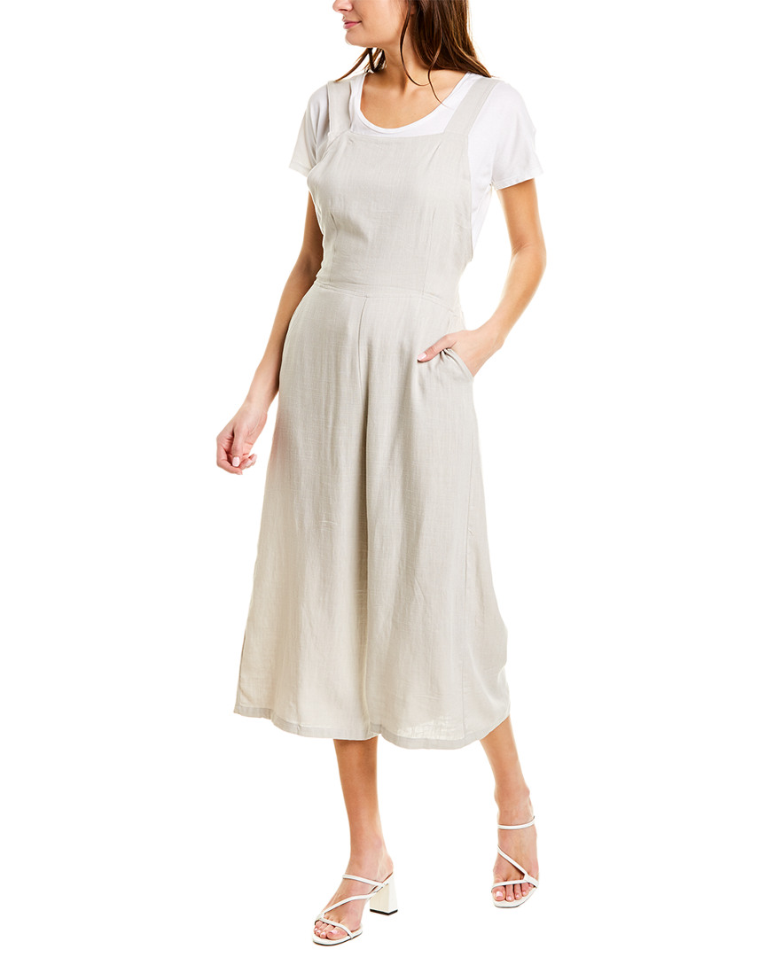 Image of CHARLIE HOLIDAY St. George Linen-Blend Jumpsuit