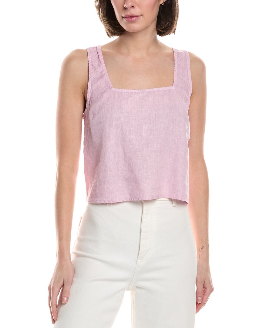Bella Dahl Square Neck Linen Tank
