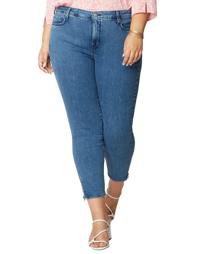 Shop Nydj Plus Ami Sanibel Skinny Ankle Cut Jean In Blue
