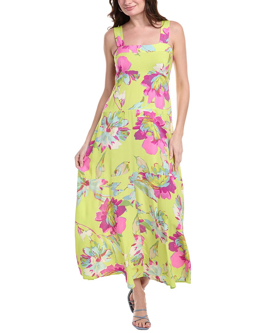 VINCE CAMUTO VINCE CAMUTO SQUARE NECK MAXI DRESS