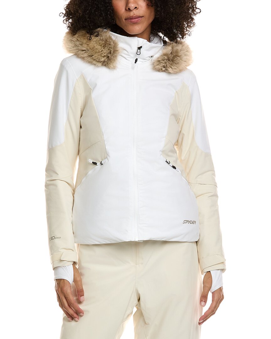 Spyder Vida Jacket In White