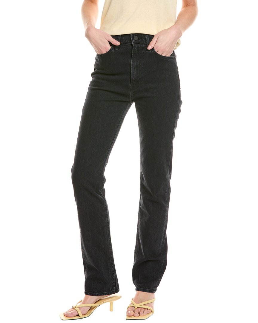 Mother Mid Rise Dazzler Crop In Deep End In Black
