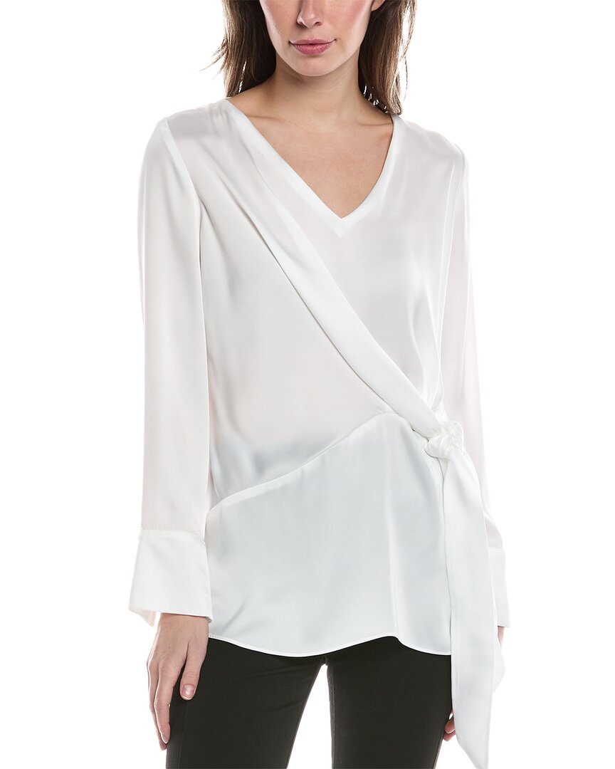 Joseph Ribkoff Tie Side Tunic In White