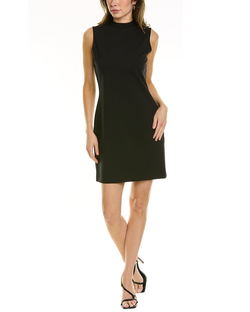 Theory High Neck Dress In Black | ModeSens