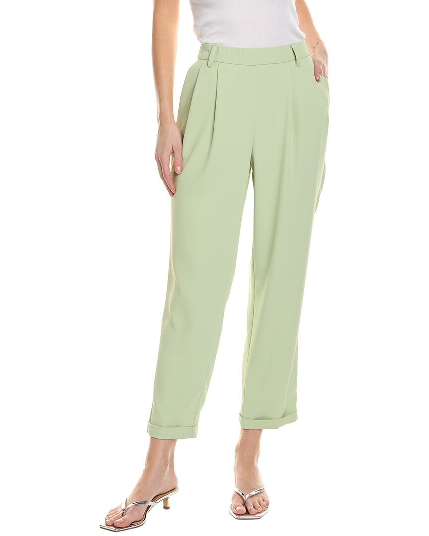 Requirements Drapey Crepe Pant In Green