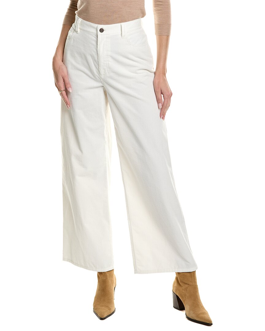 Shop Lafayette 148 New York Crosby Boyfriend Pant In White