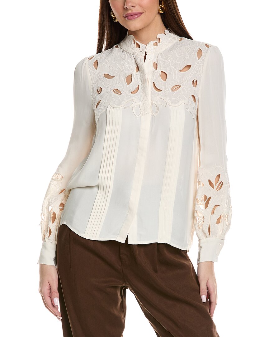 Reiss Celia Top In White