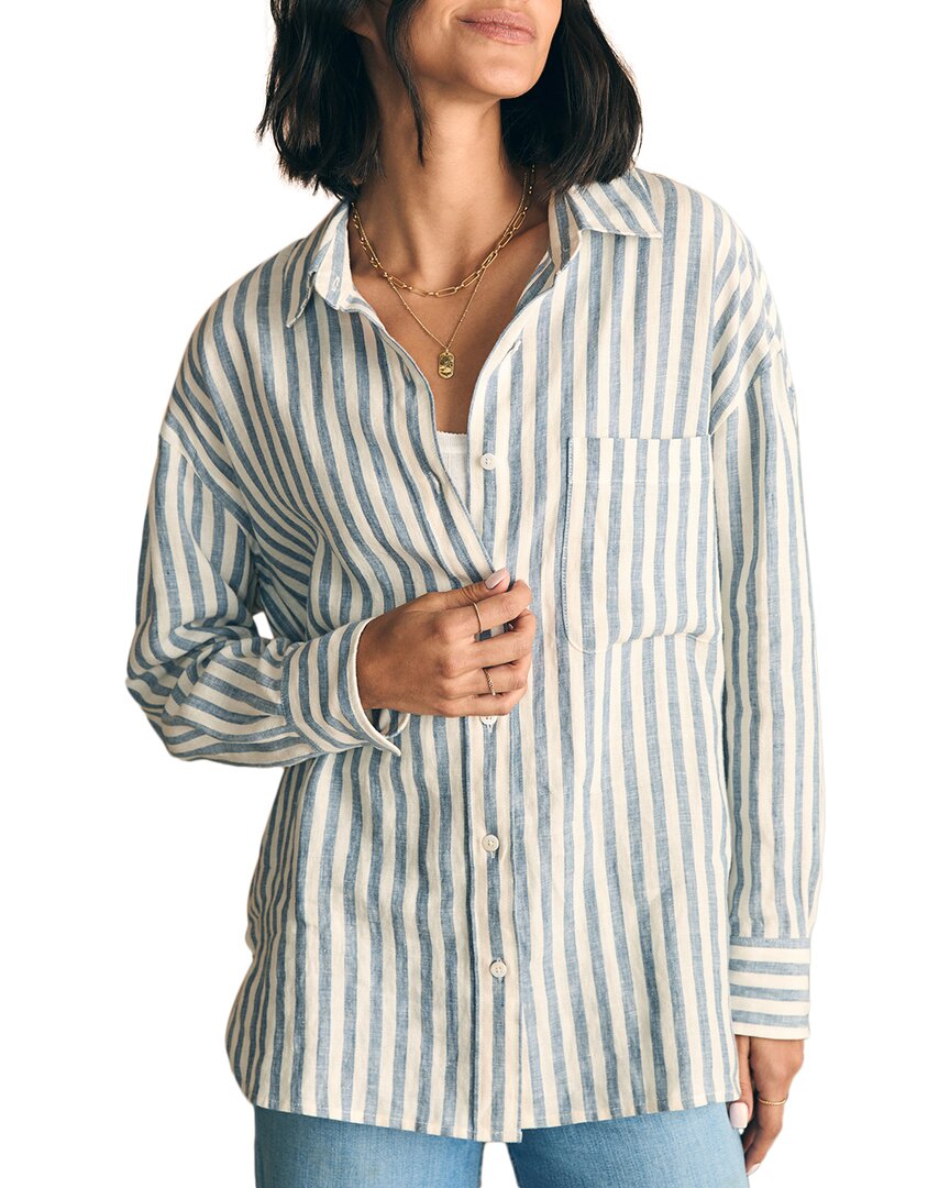 Faherty Santa Cruz Linen Relaxed Shirt