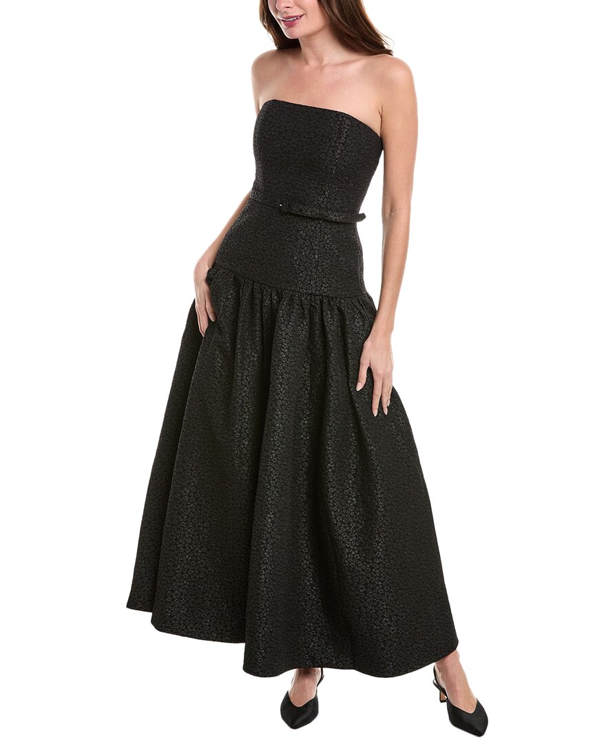 Nicholas Arete Midi Dress In Black