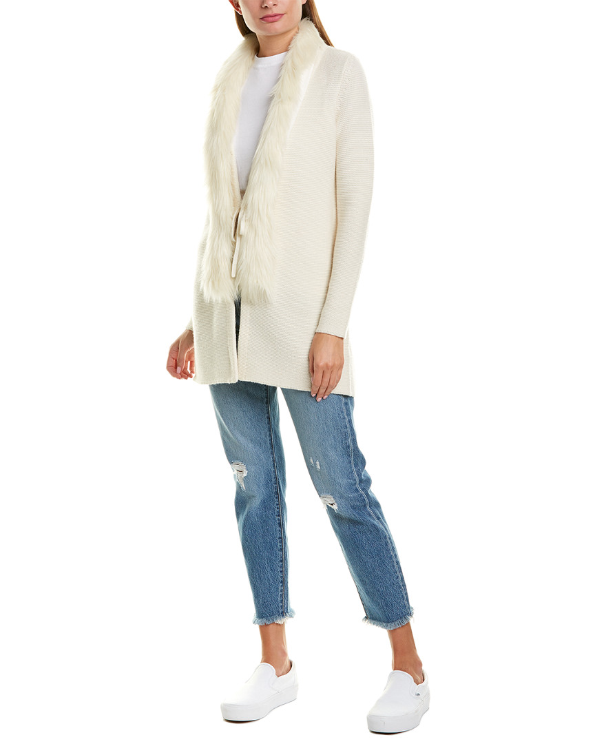 Image of J.McLaughlin Wool & Cashmere-Blend Cardigan