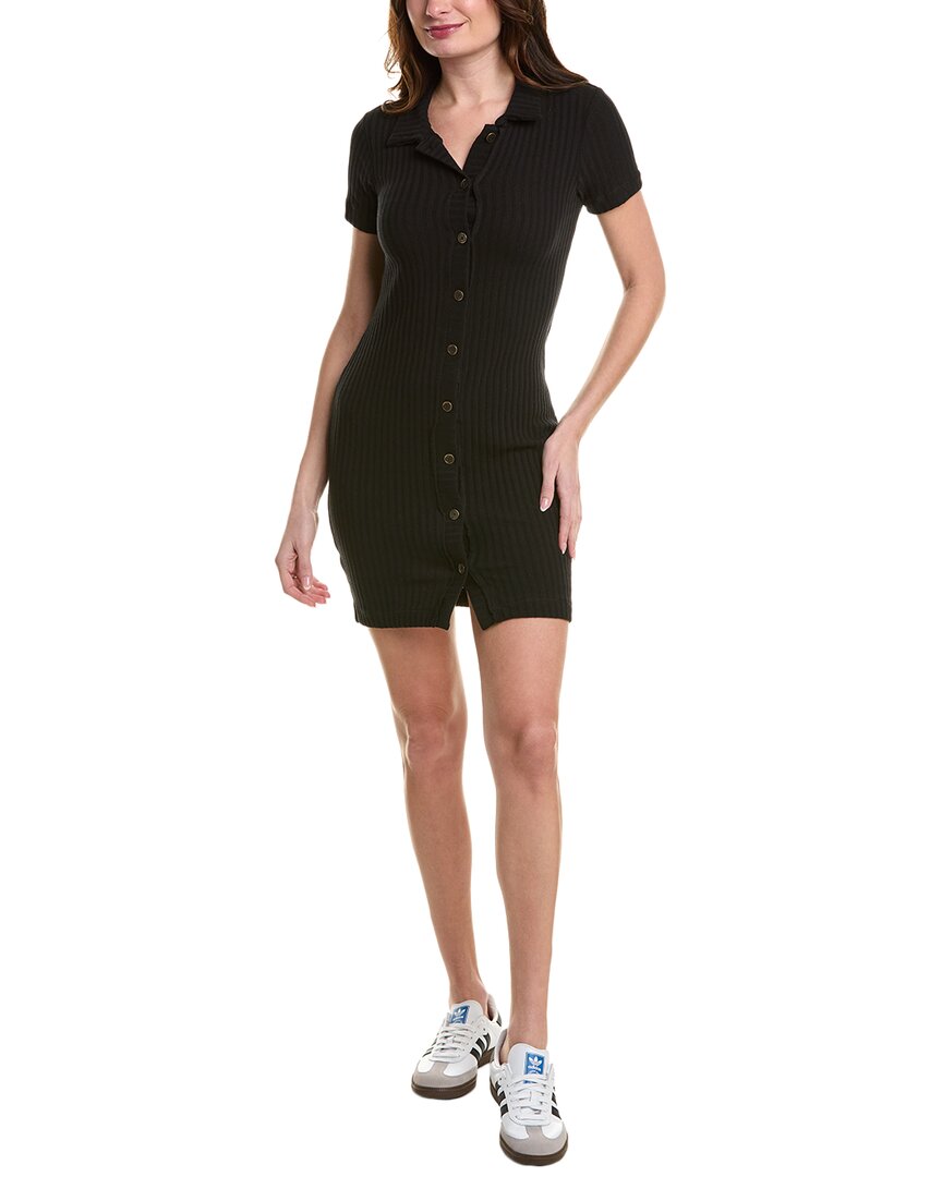 PROJECT SOCIAL T PROJECT SOCIAL T HIDEAWAY BUTTON FRONT SWEATERDRESS