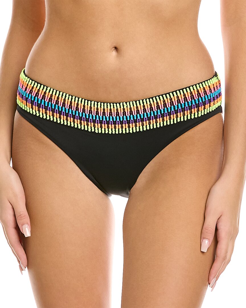 Peixoto Zoni Ribbed Bikini Bottom In Nocolor