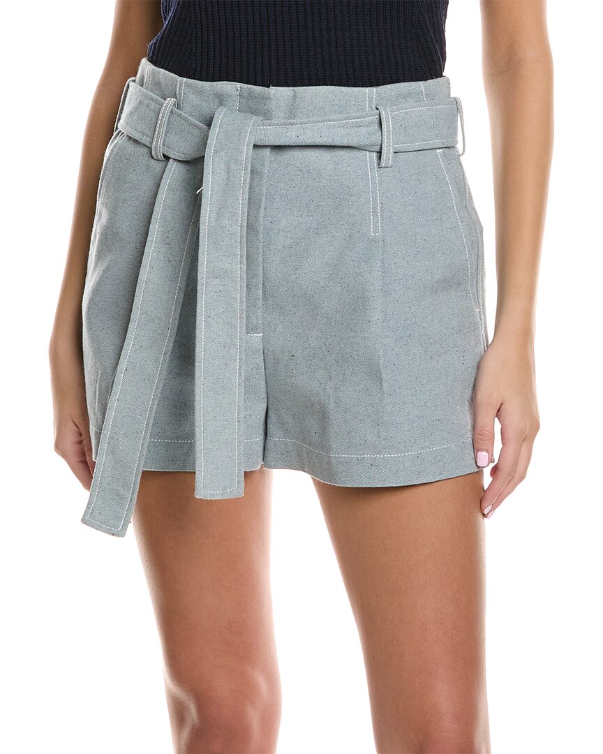 Shop 3.1 Phillip Lim High-waist Short In Blue