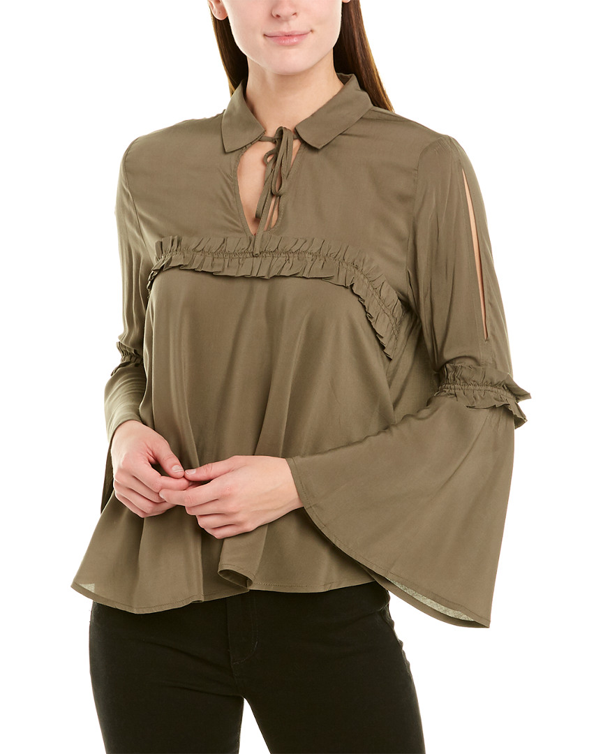 ebay ruffle blouse