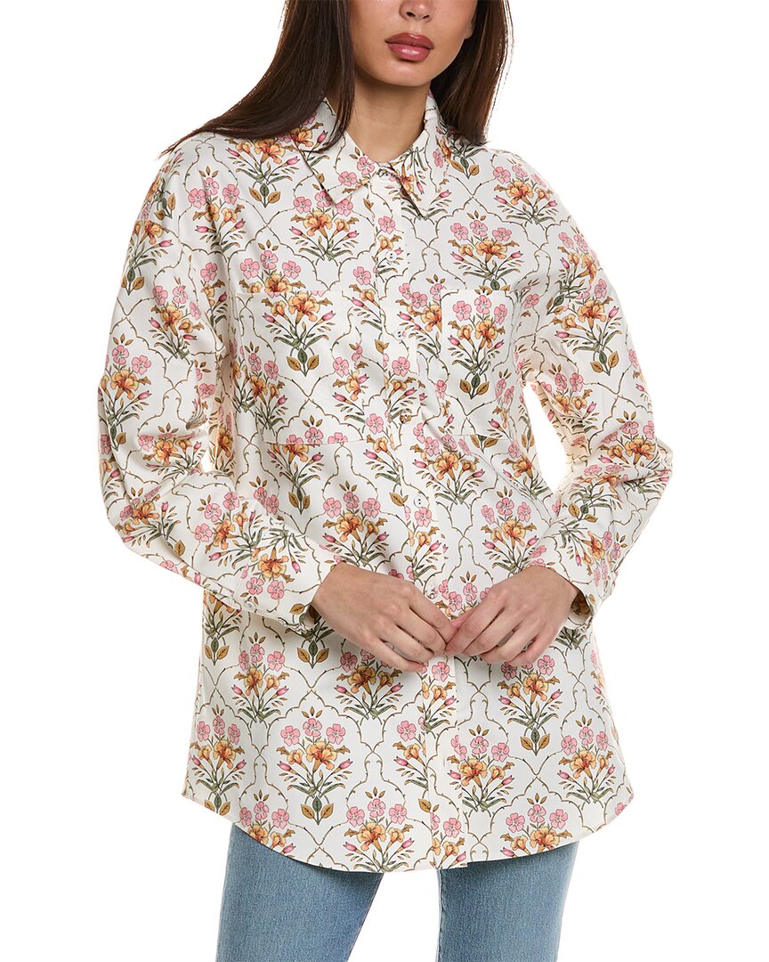 Shop Favorite Daughter The Willow Shirt In White
