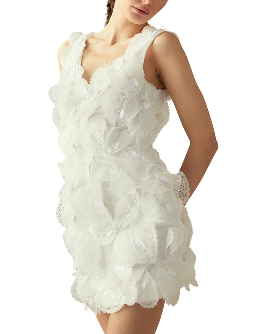 Cynthia Rowley Elle Embellished Heart Dress