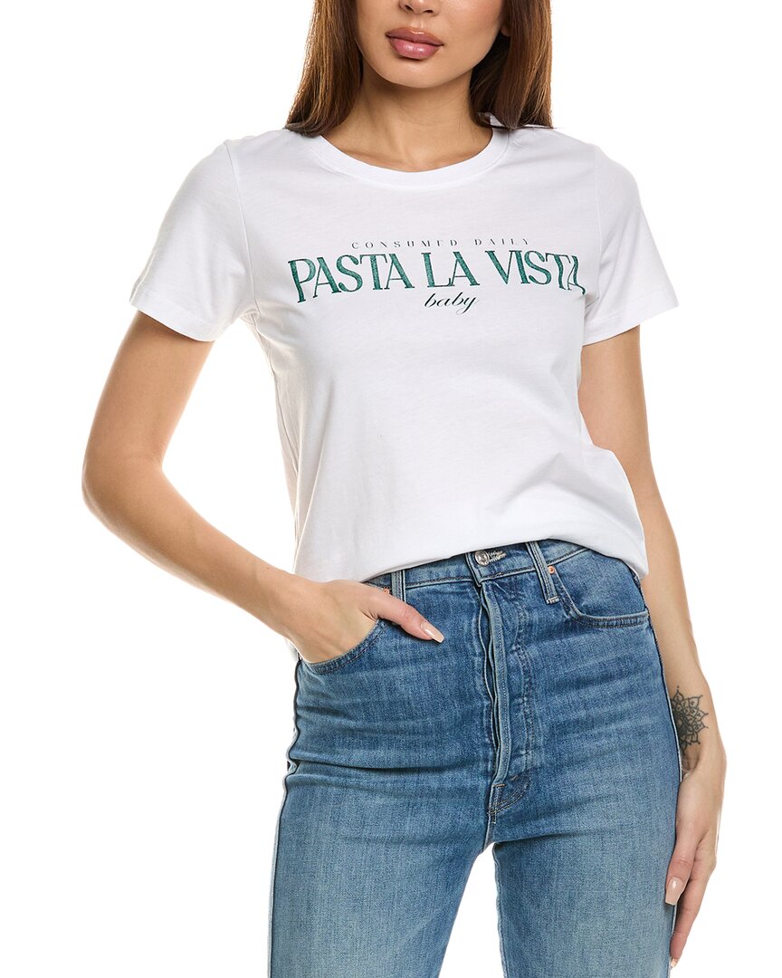 Prince Peter Pasta La Vista Baby T-shirt In White