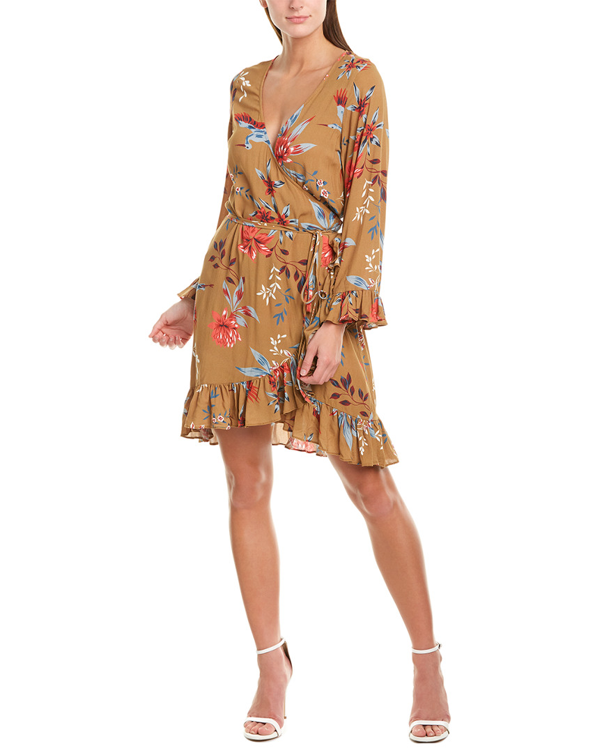 Image of Rachel Pally Ruffle Wrap Dress