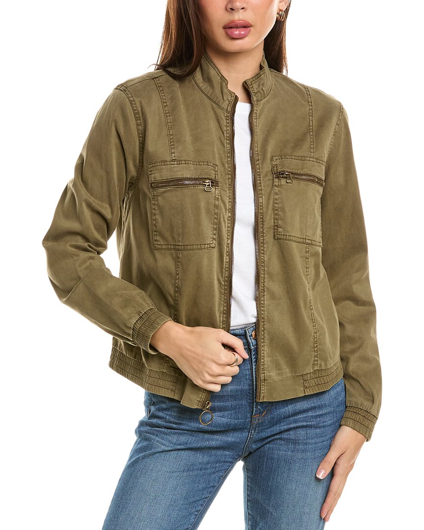 Xcvi Quinn Bomber In Green