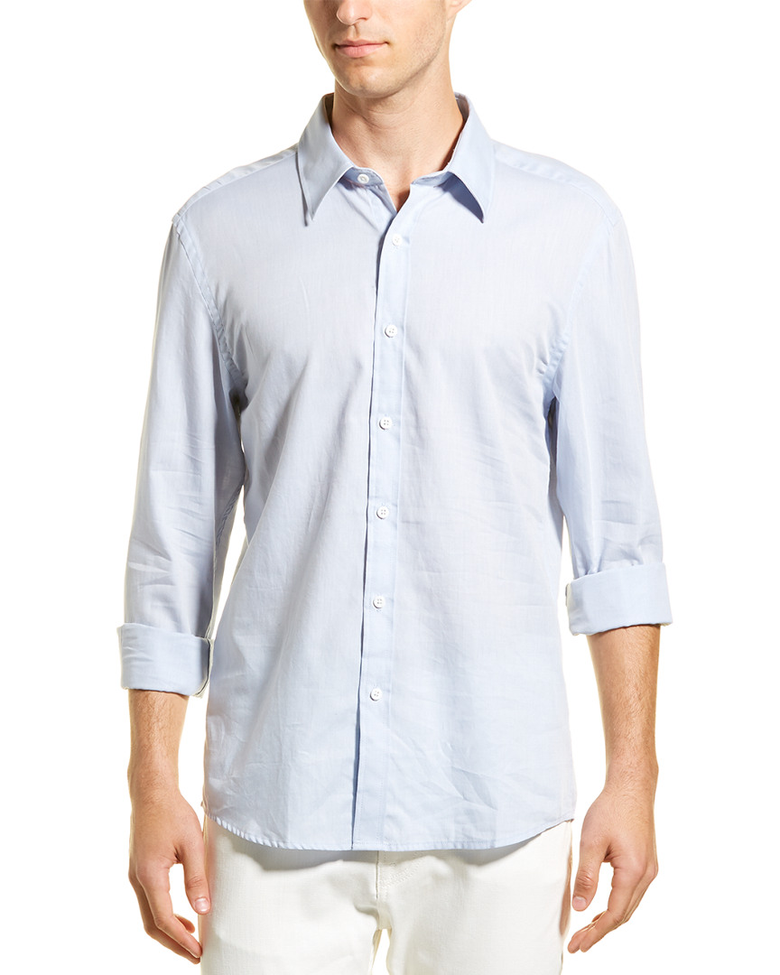 Image of Hyden Yoo Classic Slim Fit Woven Shirt