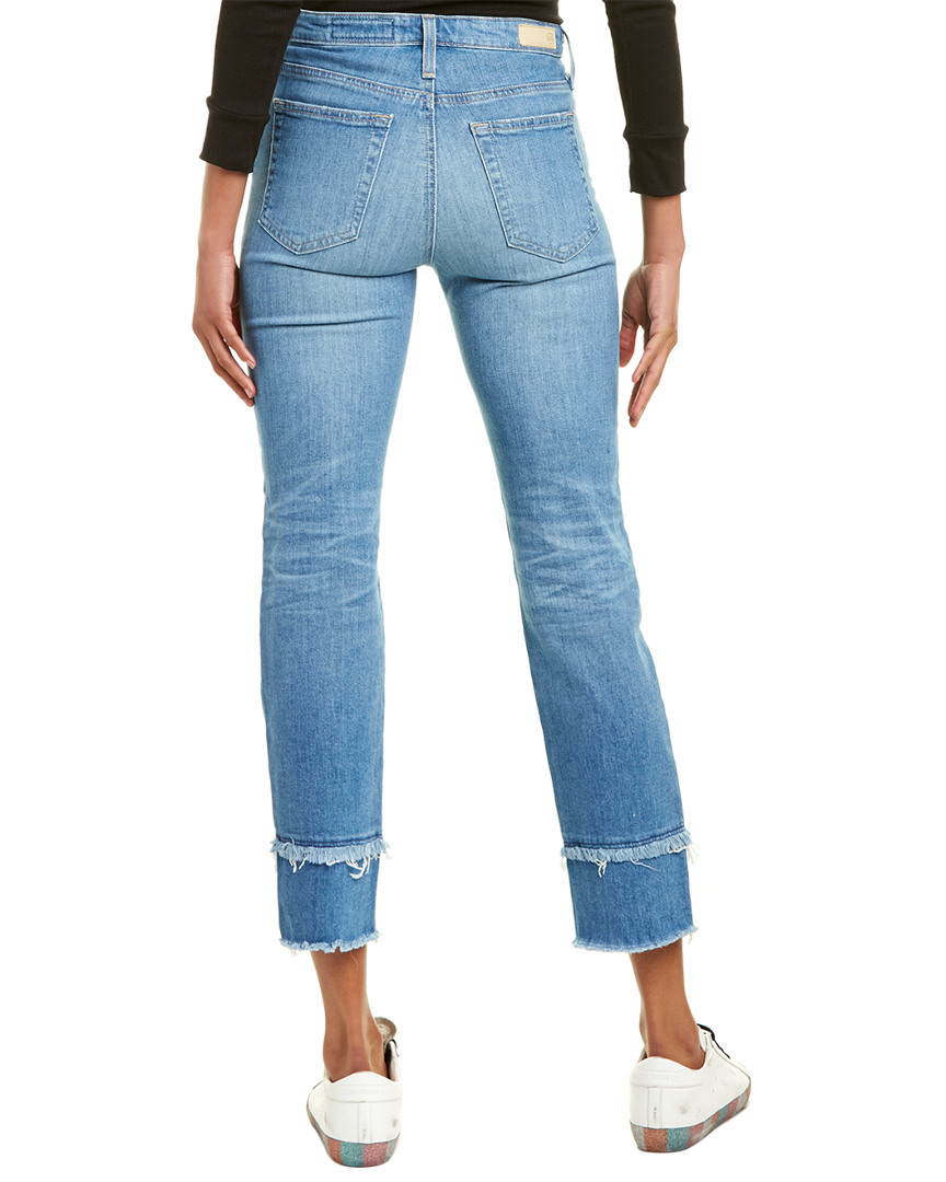 Ag Jeans Isabelle 13 Years Awesome High-Rise Straight Crop Women's Blue ...