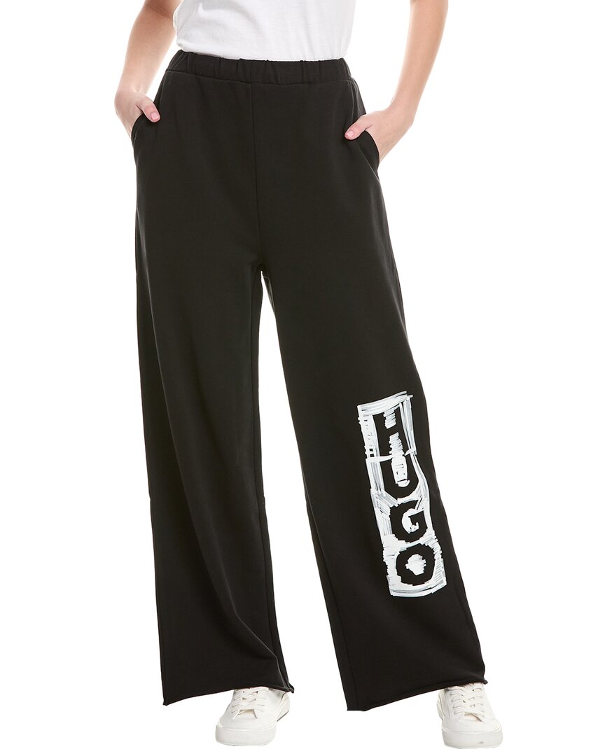 Hugo Брюки Hugo Boss Nasuede женские черные S