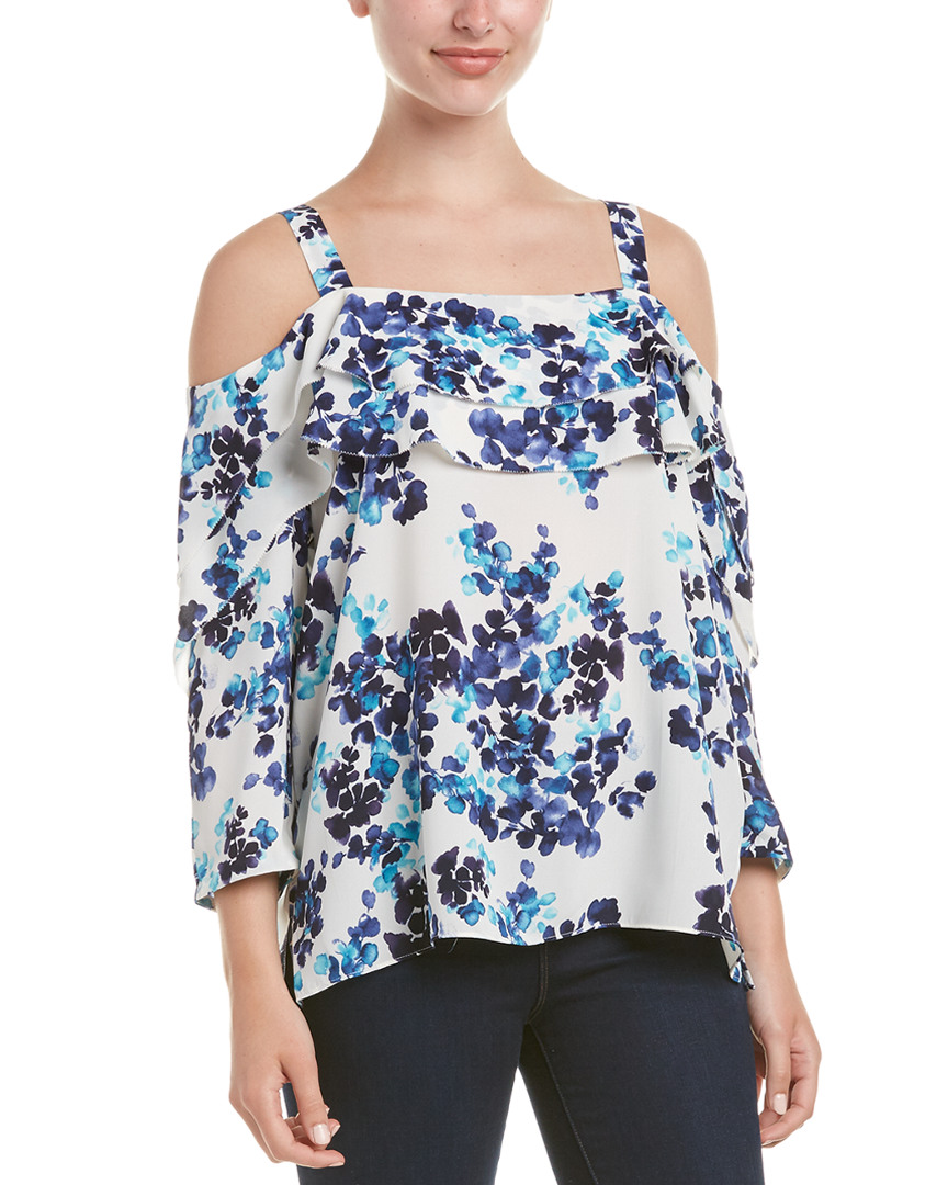 Image of NYDJ Cold-Shoulder Top
