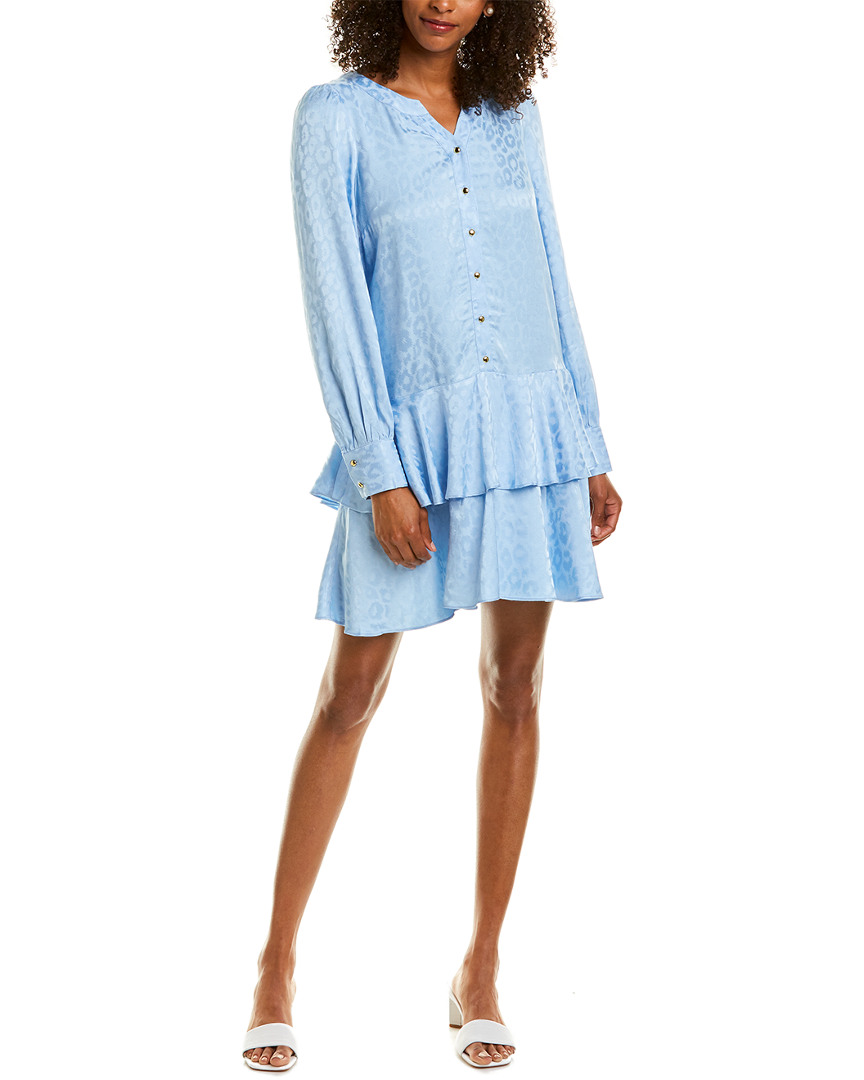 Image of Sail to Sable Flutter Hem Shift Dress