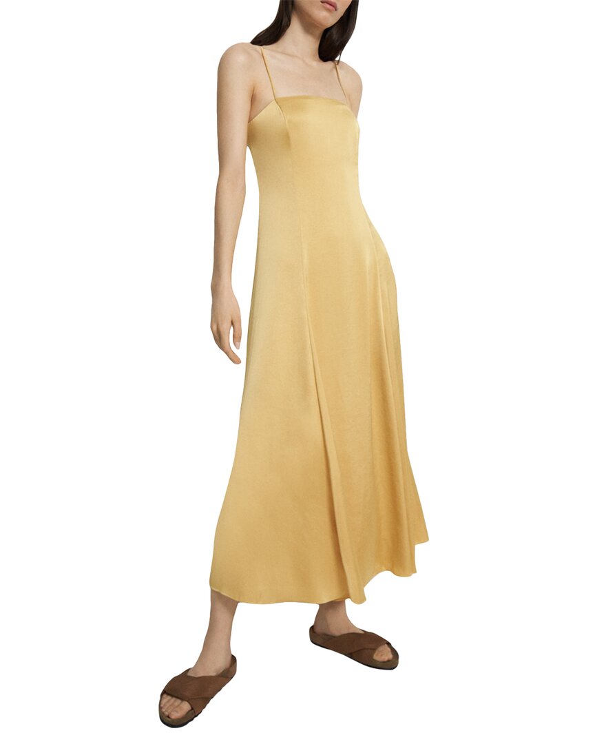 Theory Cami Volume Midi Dress