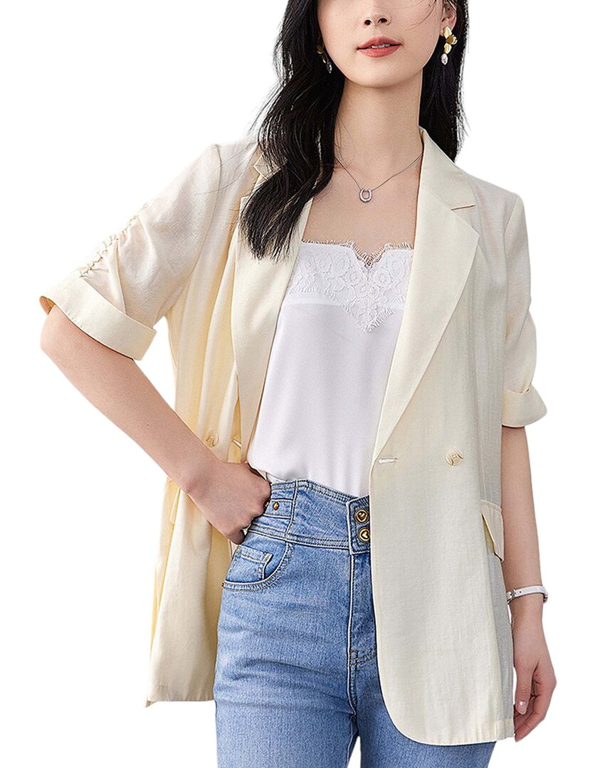 Ounixue Blazer In Neutral