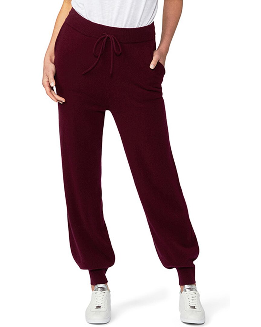 Paige Firenza Cashmere Pant In Red